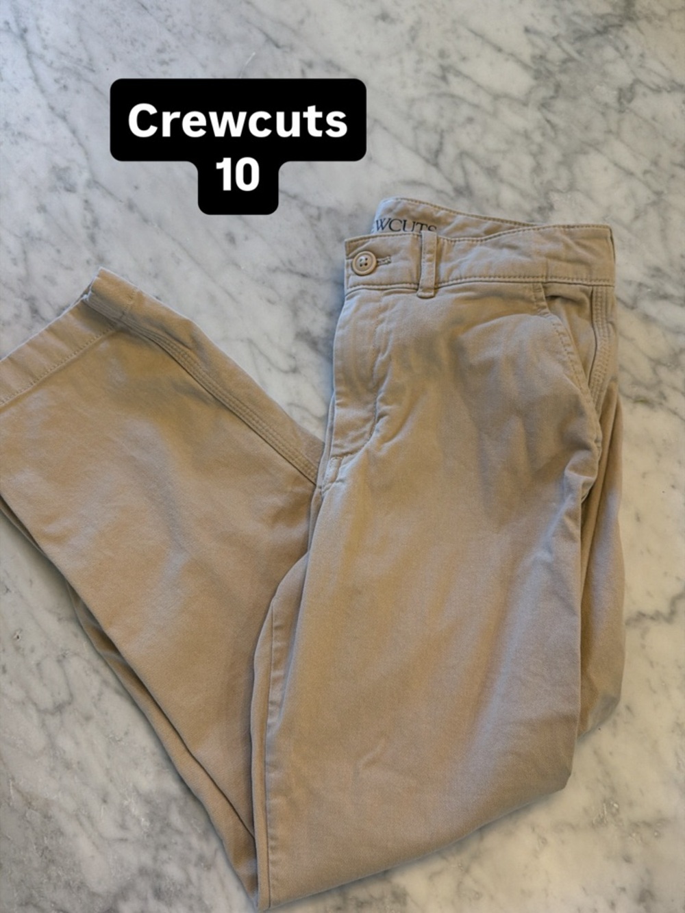 Crewcuts Kids Tan Khaki Pants
